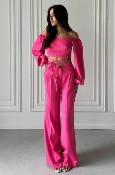 Чудовий костюм двійка топ + штани RAB-479A609