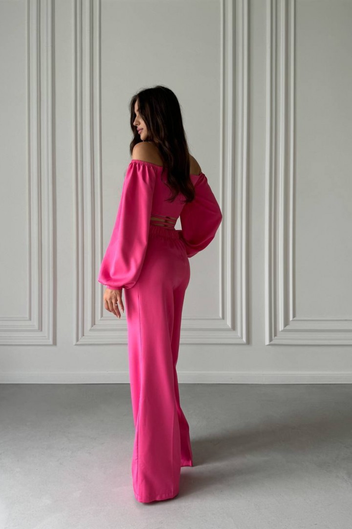 Чудовий костюм двійка топ + штани RAB-479A609