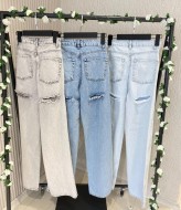 Женские джинсы с разрезами WOW-1544A21