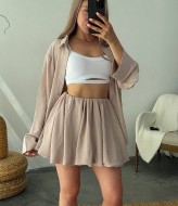 Нежный костюм рубашка +юбка RAB-671A609