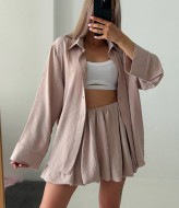 Нежный костюм рубашка +юбка RAB-671A609