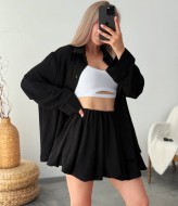 Нежный костюм рубашка +юбка RAB-671A609