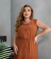 Сарафан А-силуэта с кулиской RIL-0488A11