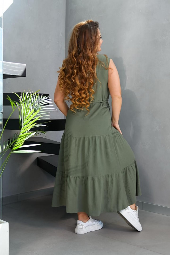 Сарафан А-силуэта с кулиской RIL-0488A11