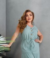 Сарафан А-силуэта с кулиской RIL-0488A11