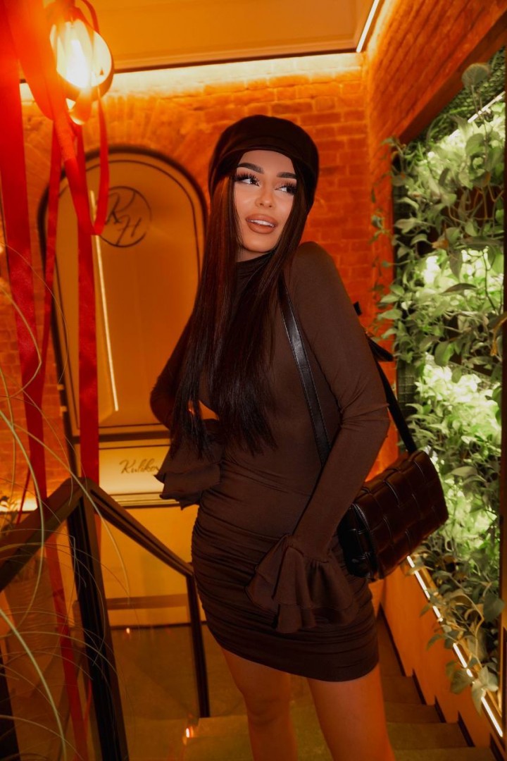 Женское силуэтное платье RAB-712A459