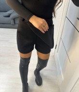 Замшева спідниця-шорти SABI-01.1A240