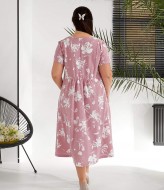 Платье свободного кроя с карманами RIL-0490A11