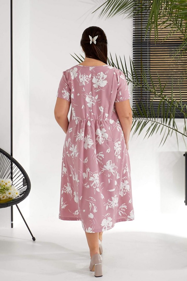 Платье свободного кроя с карманами RIL-0490A11