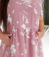 Платье свободного кроя с карманами RIL-0490A11