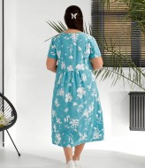 Платье свободного кроя с карманами RIL-0490A11