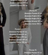 Костюм двойка кофта и брюки SABI-015A650