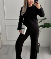 Эффектный вязаный костюм двойка SABI-022A500