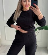 Эффектный вязаный костюм двойка SABI-022A500