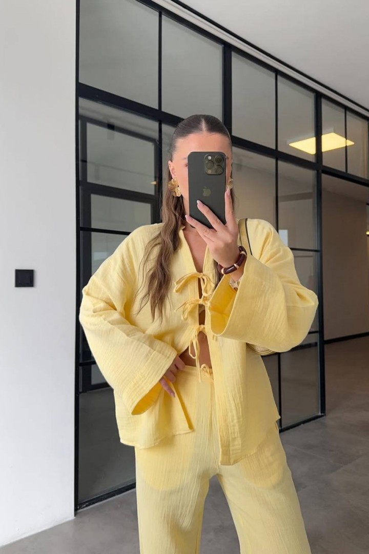 Легкий стильный костюм EVD-379A590