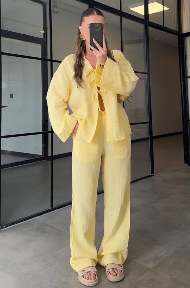 Легкий стильный костюм EVD-379A590