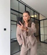 Легкий стильный костюм EVD-379A590