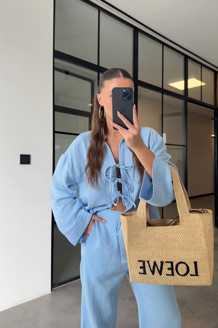 Легкий стильный костюм EVD-379A590