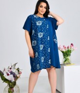 Летнее платье туника MAX-1002A350