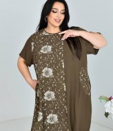 Летнее платье туника MAX-1002A350