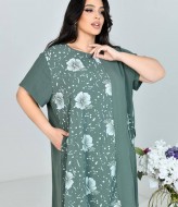 Летнее платье туника MAX-1002A350