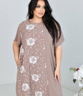 Летнее платье туника MAX-1002A350