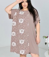 Летнее платье туника MAX-1002A350