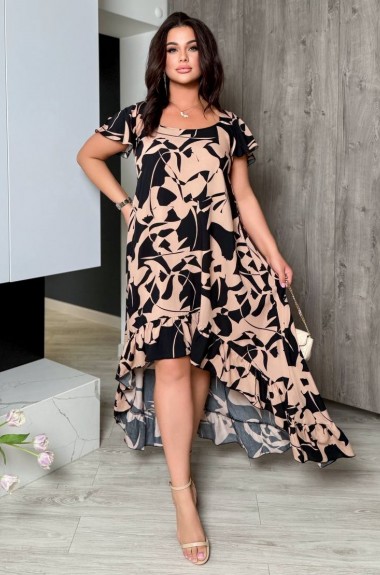 Ассиметричное платье VD-251A720