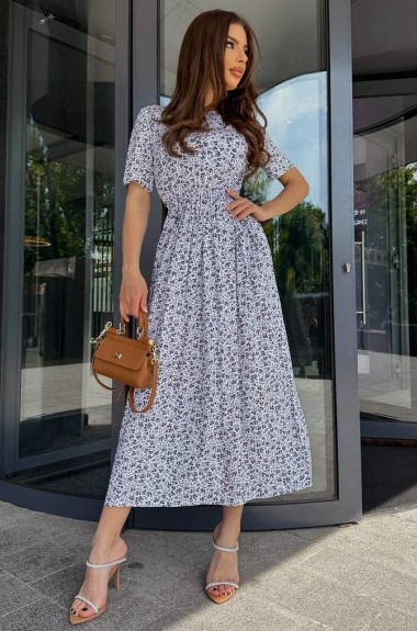 Платье в мелкий цветочек TS-449A360 Платье в мелкий цветочек TS-449A360