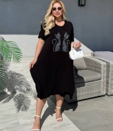 Женское летнее платье свободного кроя  IRI-0020022A13