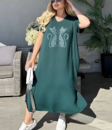 Женское летнее платье свободного кроя  IRI-0020022A13