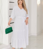 Платье с воланами на юбке  VLT-1647А600