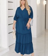 Платье с воланами на юбке  VLT-1647А600