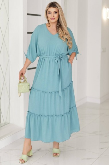 Платье с воланами на юбке VLT-1647А600 Платье с воланами на юбке VLT-1647А600