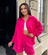 Костюм из муслина с шортами VM-10484A470