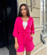 Костюм из муслина с шортами VM-10484A470