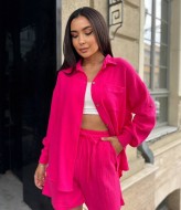 Костюм из муслина с шортами VM-10484A470