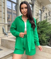 Костюм из муслина с шортами VM-10484A470