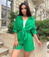 Костюм из муслина с шортами VM-10484A470