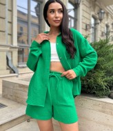 Костюм из муслина с шортами VM-10484A470