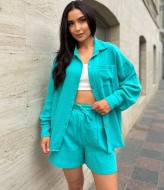 Костюм из муслина с шортами VM-10484A470