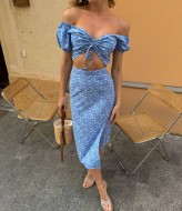 Костюм женский летний с юбкой EPZ-426A330