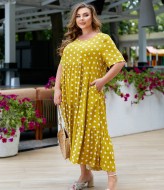 Платье летнее в цветочек MAX-2013A500