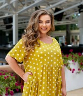 Платье летнее в цветочек MAX-2013A500