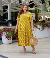 Платье летнее в цветочек MAX-2013A500