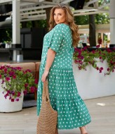 Платье летнее в цветочек MAX-2013A500