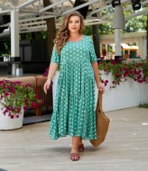 Платье летнее в цветочек MAX-2013A500