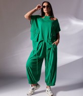 Костюм с широкими штанами женский IS-147A1250