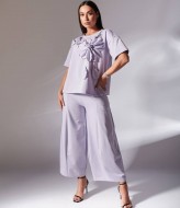 Трикотажный летний костюм женский  IS-143A1150