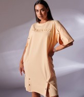 Однотонное летнее платье IS-145A950